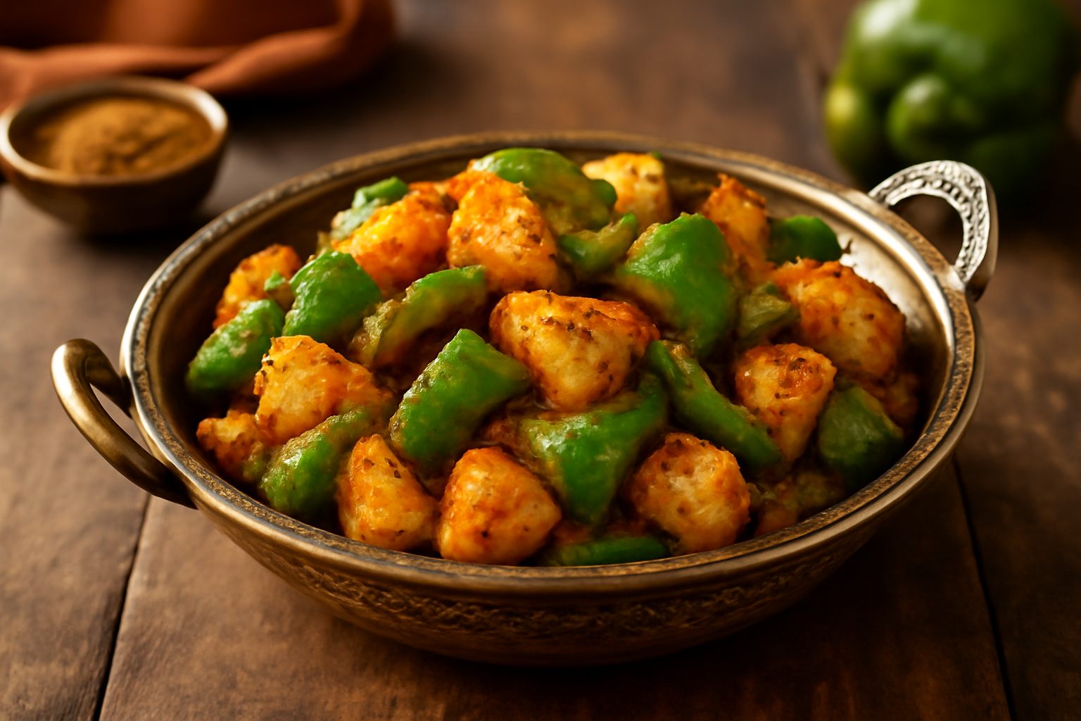 Aloo Capsicum