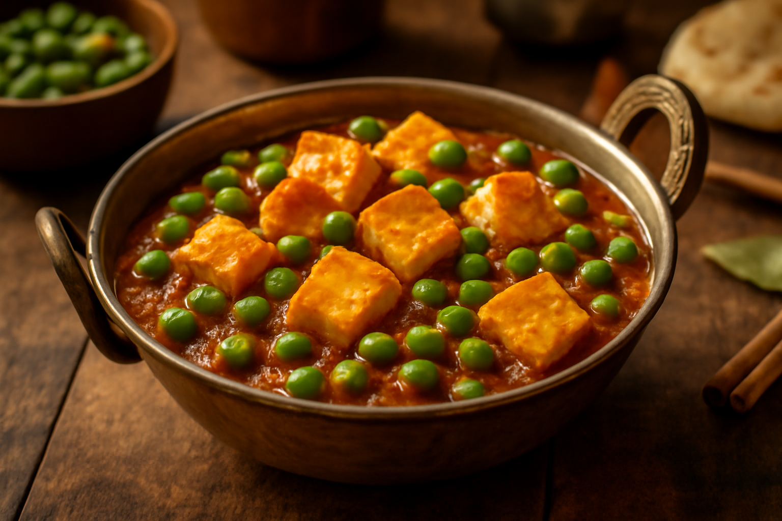 Matar Paneer