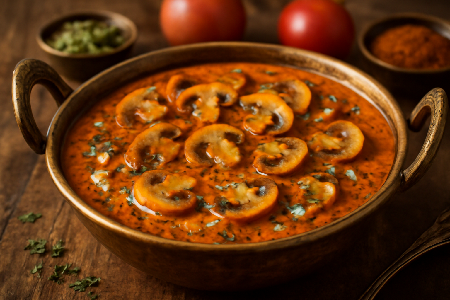 Mushroom Masala